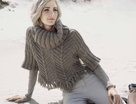 Lana Grossa ZACKENPULLI Alta Moda Kid
